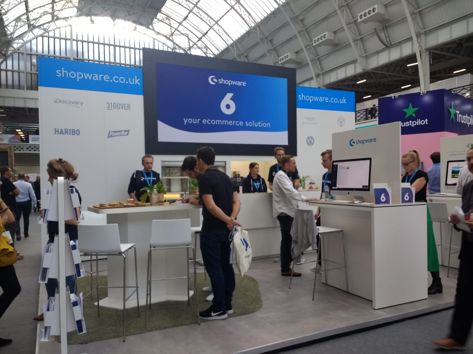 We attended eCommerce Expo London with partners Shopware!