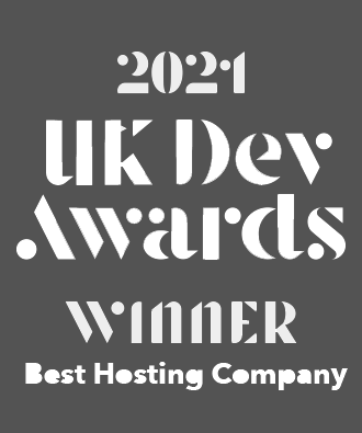 Best Hosting Company 2021 - UK Dev Awards